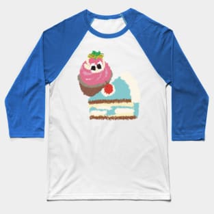 Funny cake Baseball T-Shirt